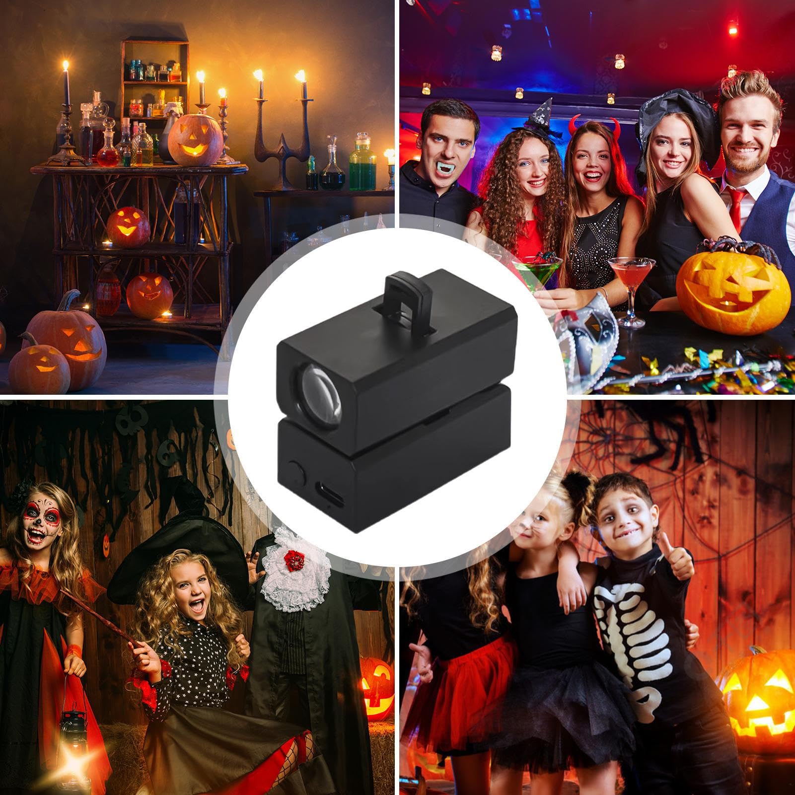 Amazon.co.jp: ハロウィンライトプロジェクター | 磁気不気味なランプ